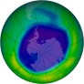 Antarctic Ozone 2007-09-11